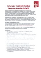 2025-03 Stellenausschreibung Leitung Stadtbibliothek.pdf