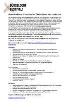 Praktikum Düsseldorf Festival April- Oktober 2026