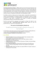 Stellenausschreibung SHK FIZZ Innovation und Nachhaltigkeit