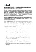 Ausschreibung Projekt Assistenz für JmS-Nachrichtenkompetenzförderung